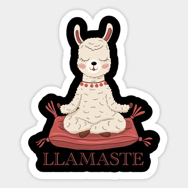 Llamaste Sticker by J.K.Blackwood